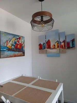 Plan de l'établissement Nouveau appartement cosy vue mer