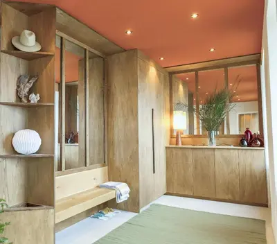 Salle de bains dans l'établissement La Maison Brevan