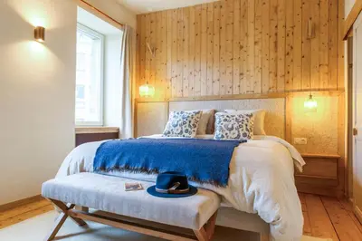 Un ou plusieurs lits dans un hébergement de l'établissement La Maison Brevan