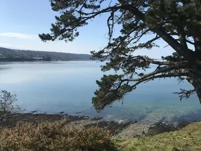 Paysage naturel près de la maison de vacances