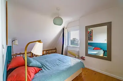 Un ou plusieurs lits dans un hébergement de l'établissement Roz An Trez - 5min à pied de la plage