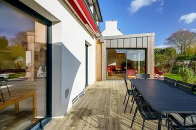 Bâtiment de la maison de vacances