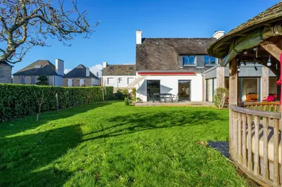 Jardin de l'établissement Roz An Trez - 5min à pied de la plage