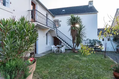 Jardin de l'établissement Chez Alice et Antoine - 300 m de la plage