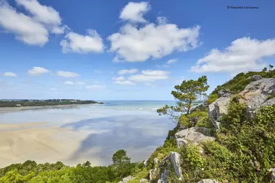 Paysage naturel près de la maison de vacances