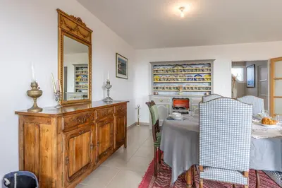 Plan de l'établissement maison Rose l'Ecume à 50 m de la mer