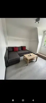 Coin salon dans l'établissement Appartement BREST 2 chambres