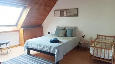 Plan de l'établissement Villa Ty Ar Menez vue dégagée sur port et océan