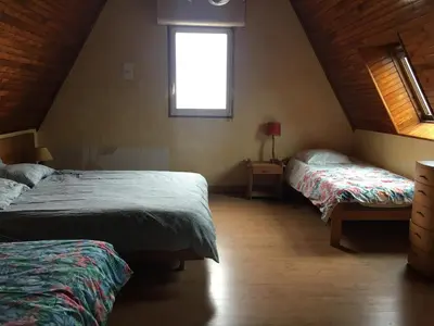 Plan de l'établissement Villa Ty Ar Menez vue dégagée sur port et océan