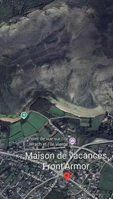 Paysage naturel près de la maison de vacances