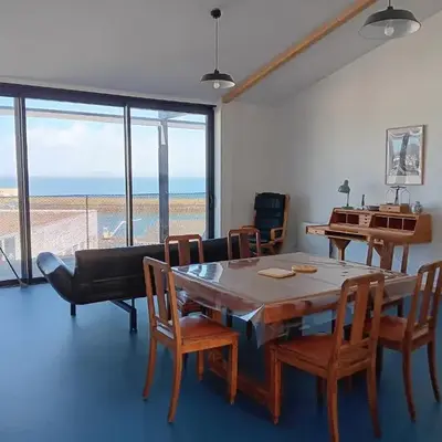 Superscopic - Logement en terrasse ancienne usine avec vue mer sur baie Douarnenez