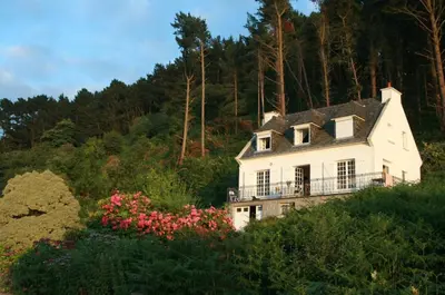 Jardin de l'établissement Cozy house facing the sea