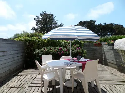 Jardin de l'établissement les gites marins des abers -ty Per