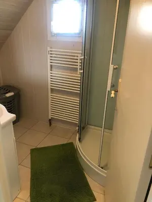 Salle de bains dans l'établissement Chez Nad et Cam