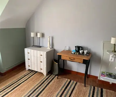 Plateau bouilloire dans l'établissement Les Chambres de la Chapelle