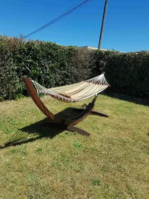 Jardin de l'établissement la maison de la plage