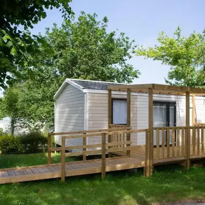 Mobil-home PMR avec Terrasse à Bénodet - API-1-52-1450