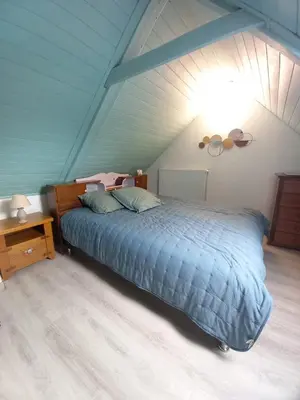 Un ou plusieurs lits dans un hébergement de l'établissement La maison de Yo