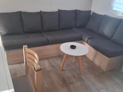 Coin salon dans l'établissement Domaine de kerlann 281