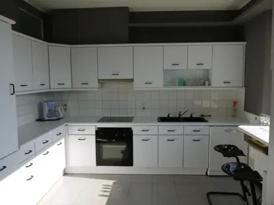 Cuisine ou kitchenette dans l'établissement Maison Ville - Plage - Concarneau