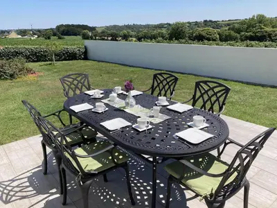 Jardin de l'établissement Holiday Home Villa DUXCAAR by Interhome