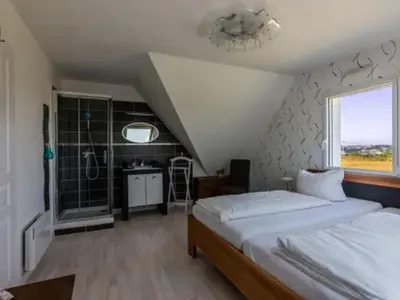 Un ou plusieurs lits dans un hébergement de l'établissement Holiday Home Villa DUXCAAR by Interhome