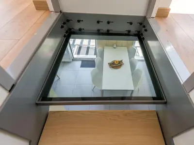 Plan de l'établissement Holiday Home Charmantes Haus mit privatem Jacuzzi in der Bretagne by Interhome