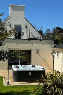 Balcon ou terrasse dans l'établissement Holiday Home Villa Entre 2 Plages by Interhome