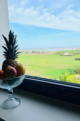 Paysage naturel près de la maison de vacances