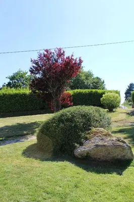 Jardin de l'établissement Holiday Home Ty Coz Castel by Interhome