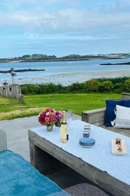 Paysage naturel près de la maison de vacances