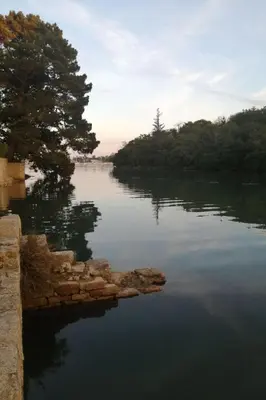 Paysage naturel près de la maison de vacances