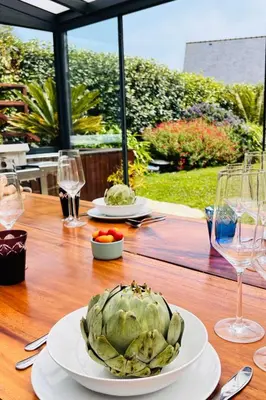 Nourriture dans la maison de vacances ou à proximité