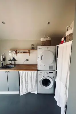 Cuisine ou kitchenette dans l'établissement Holiday Home Villa du Port by Interhome