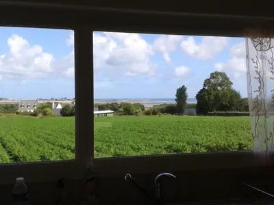 Paysage naturel près de la maison de vacances