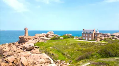 Paysage naturel près de la villa