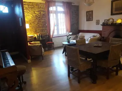Coin salon dans l'établissement Chambre d'hôtes La Maison du Neuilly