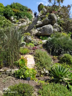 Jardin de l'établissement Kastell-Mor 2 chambres au calme vue jardin - proche Roscoff