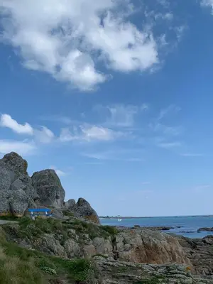 Paysage naturel près de la maison de vacances