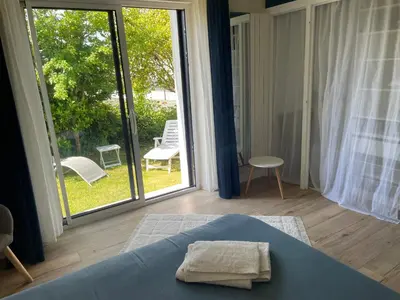 Plan de l'établissement La Chambre Bleue