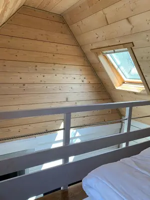 Un ou plusieurs lits dans un hébergement de l'établissement Maison bretonne proche mer