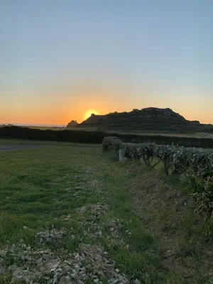 Paysage naturel près de la maison de vacances