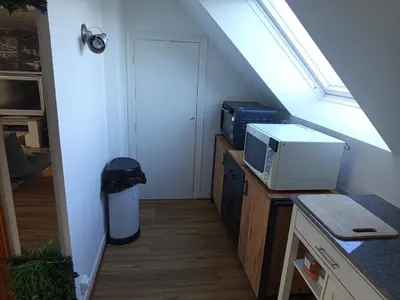 Cuisine ou kitchenette dans l'établissement Appartement quartier calme proche commerces