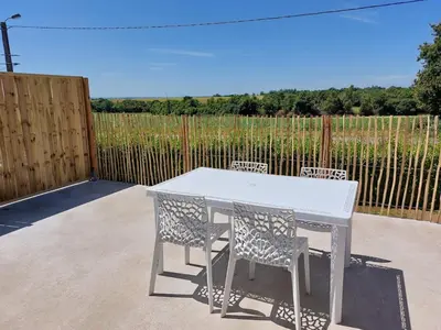 Balcon ou terrasse dans l'établissement Menez Bleuenn - Jolie Maison proche plages