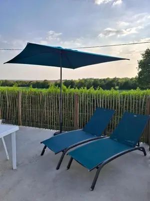 Paysage naturel près de la maison de vacances