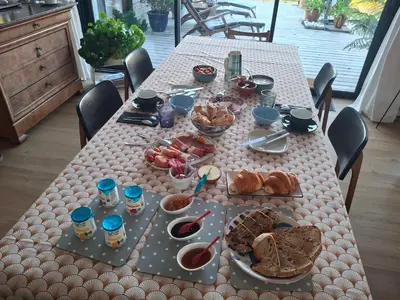 Nourriture dans le B&B/chambre d'hôtes ou à proximité