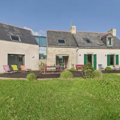Superbe maison pour 8 avec jardin - Vue mer