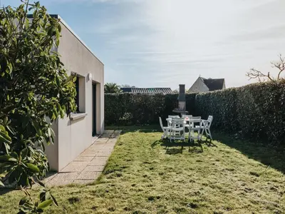 Jardin de l'établissement Charming Holiday Home in Porspoder