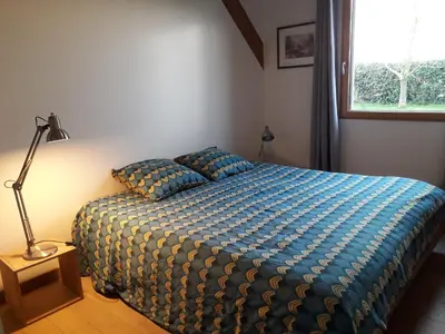 Plan de l'établissement maison lumineuse dans un grand jardin arboré et très proche des plages