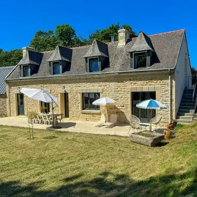 Family Stone House In Pays Bigouden